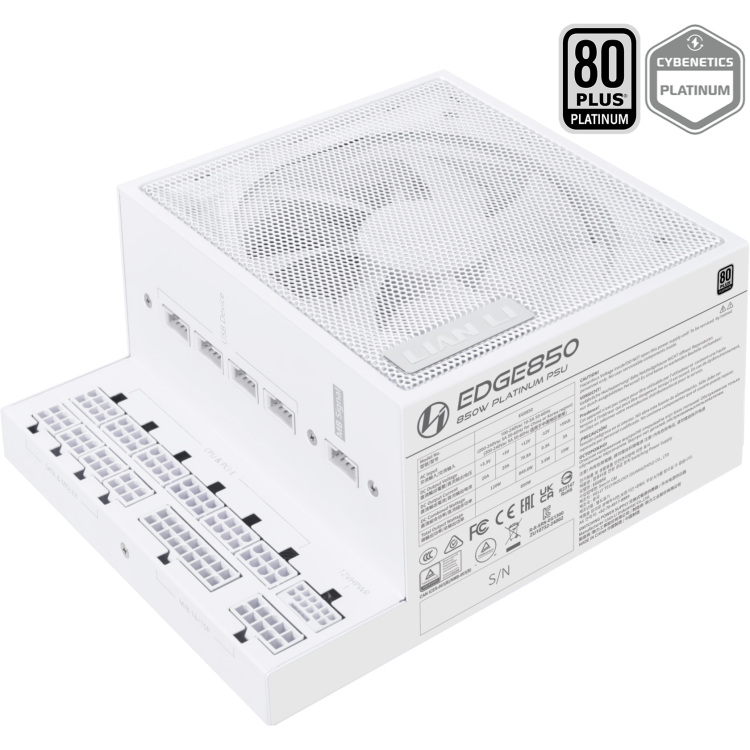 Lian Li Edge 850W White voeding