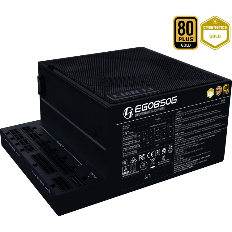 Lian Li Edge Gold 850W Black voeding