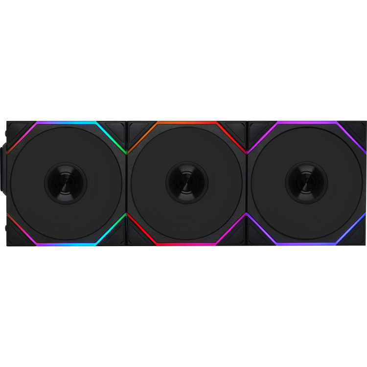 Lian Li UNI FAN TL 120 Reverse Blade Wireless Triple Pack case fan 4-pin PWM, Incl. controller