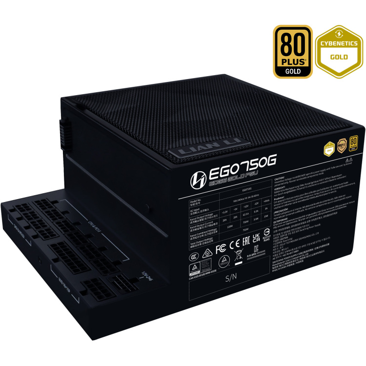 Lian Li Edge Gold 750W Black voeding