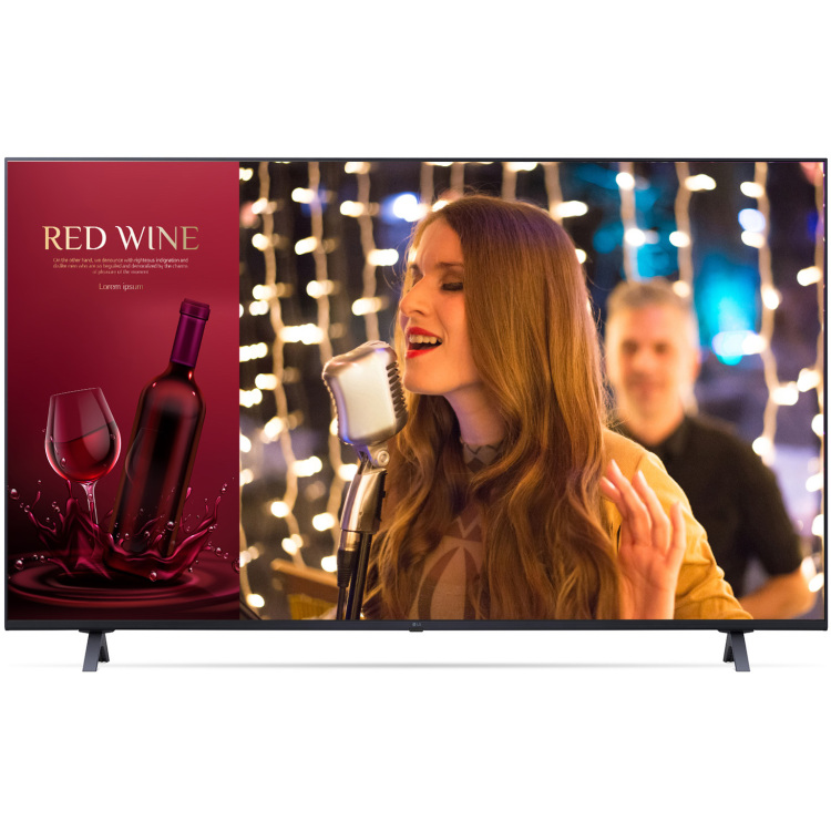 LG 65UN640S UHD TV Signage led-tv 3x HDMI, USB-A, WLAN, BT, LAN, HDR10