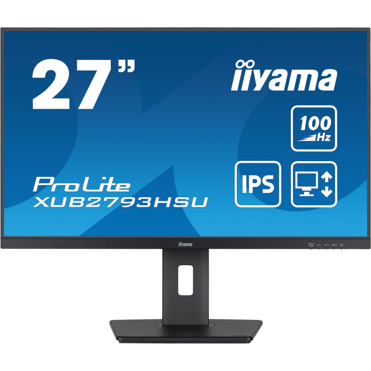 iiyama ProLite XUB2793HSU-B7 ledmonitor 100 Hz, HDMI, DisplayPort, USB, Audio, Adaptive Sync