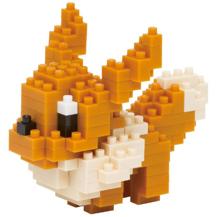 Diverse Pokémon: Eevee Nanoblock constructiespeelgoed