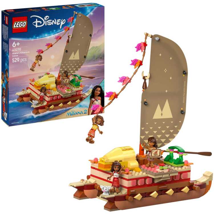 LEGO Disney - Vaiana's avonturenkano constructiespeelgoed 43270