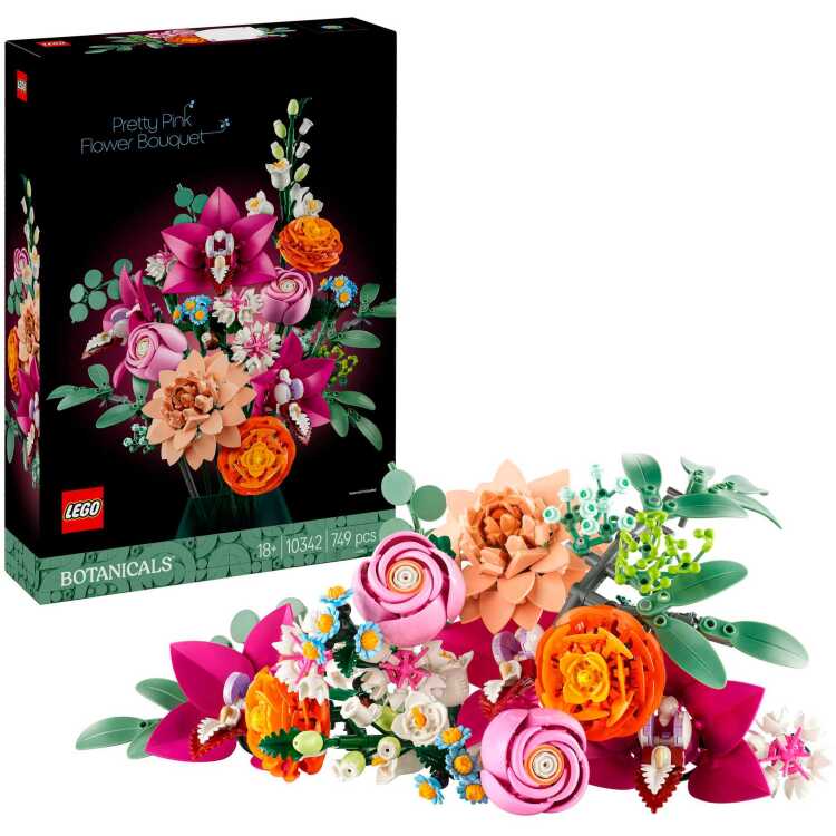 LEGO Botanical Collection - Roze boeket constructiespeelgoed 10342