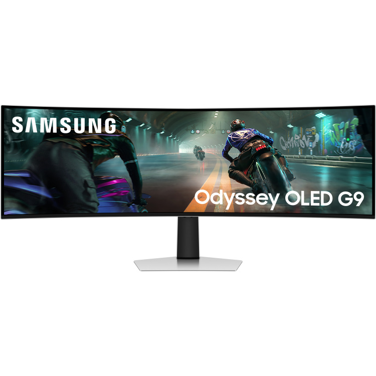 SAMSUNG S49DG912S DQHD OLED gaming monitor 1x HDMI, 1x Micro HDMI, 1x DisplayPort, USB-C, 144Hz, HDR10+