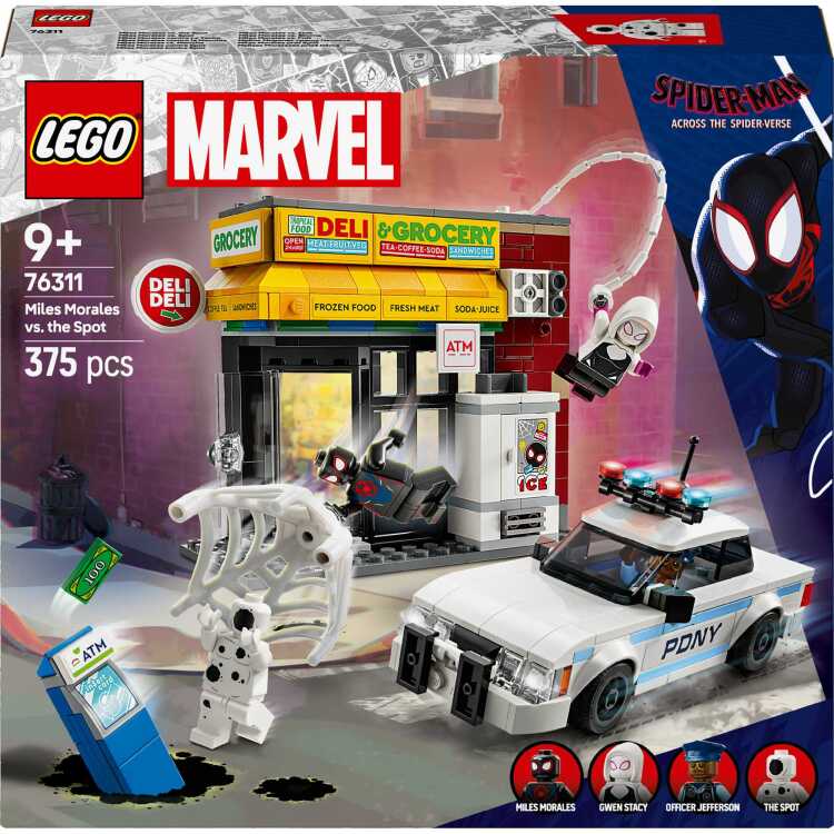 LEGO Marvel Super Heroes - Spider-Verse: Miles Morales vs. de Spot constructiespeelgoed 76311