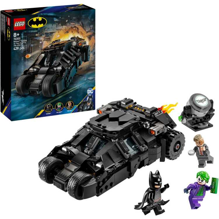 LEGO DC Super Heroes - Batman Tumbler vs. Two-Face en The Joker constructiespeelgoed 76303