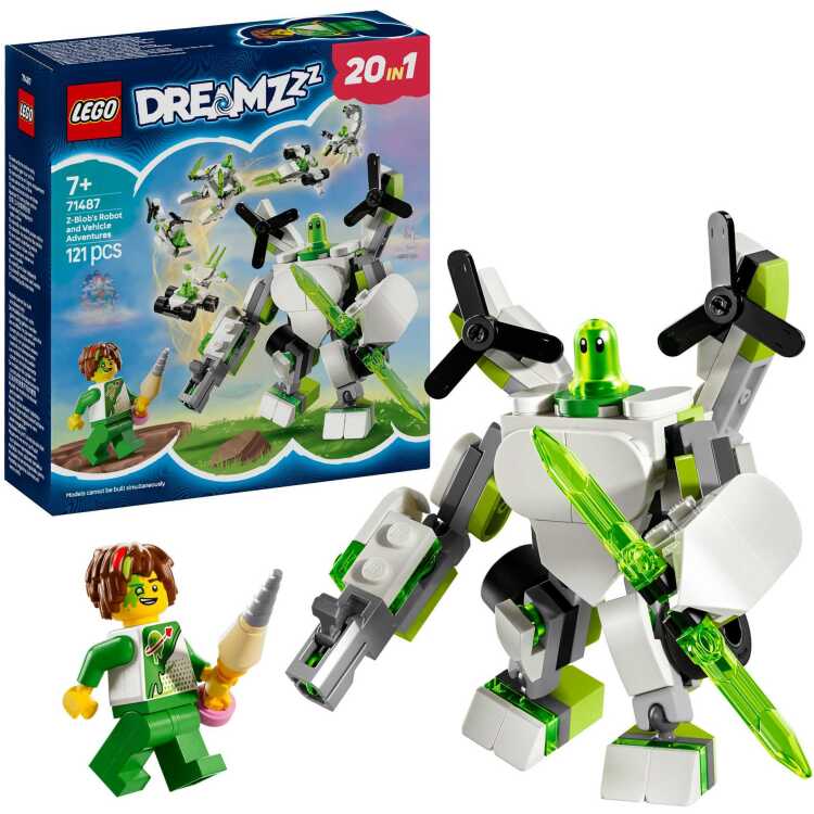 LEGO DREAMZzz - Z-Blobs robot- en voertuigavonturen constructiespeelgoed 71487