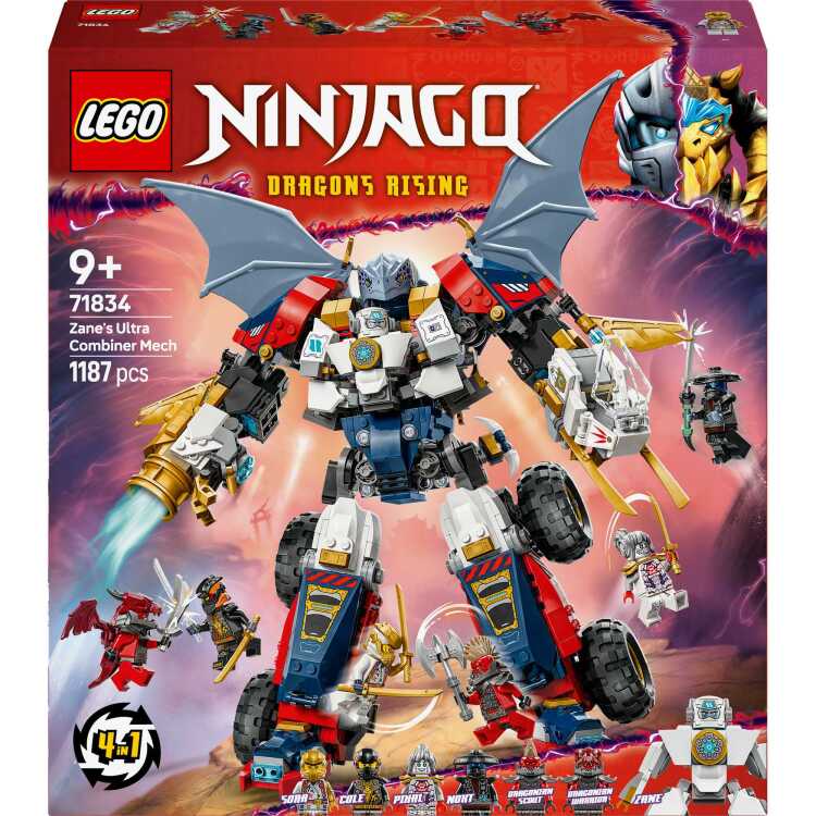 LEGO Ninjago - Zane's ultra-combomecha constructiespeelgoed 71834