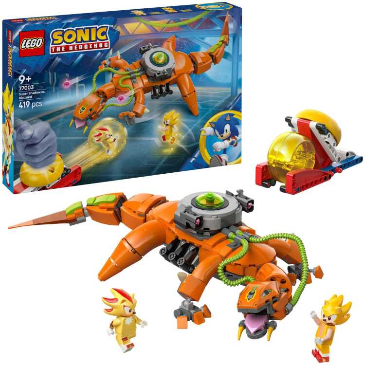LEGO Sonic the Hedgehog - Super Shadow vs. Biolizard constructiespeelgoed 77003