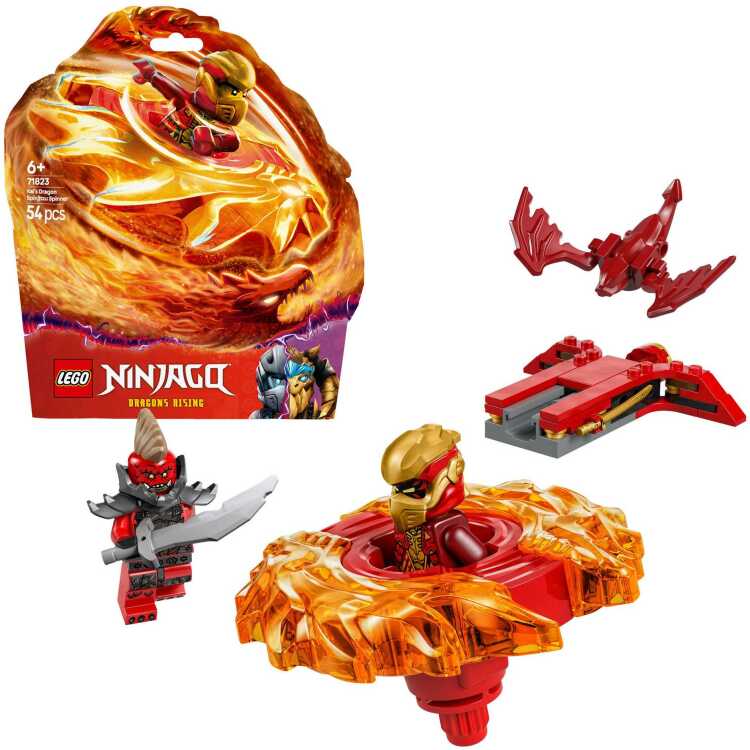 LEGO Ninjago - Kai's Spinjitzu drakenspinner constructiespeelgoed 71823