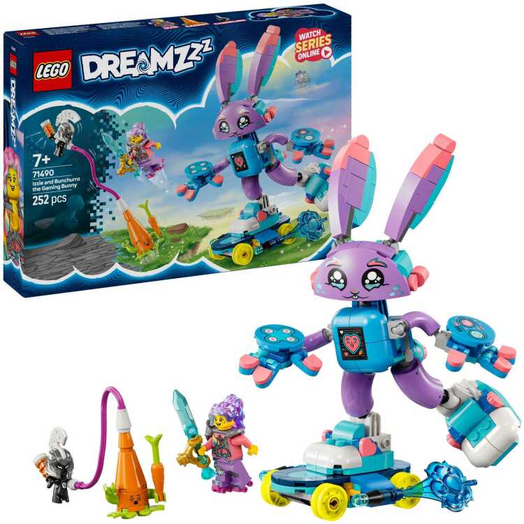 LEGO DREAMZzz - Izzie en Bunchurro het gamende konijn constructiespeelgoed 71490