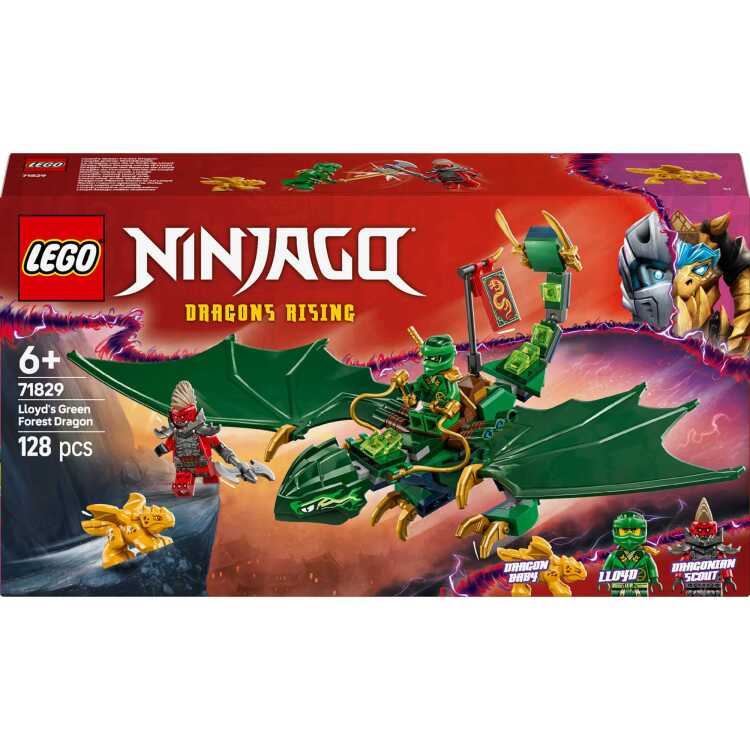 LEGO Ninjago - Lloyds groene bosdraak constructiespeelgoed 71829