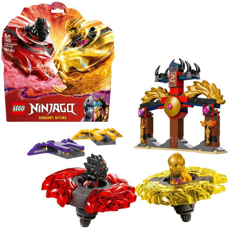 LEGO Ninjago - Spinjitzu drakenstrijdpakket constructiespeelgoed 71826