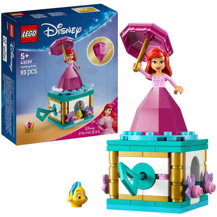 LEGO Disney Princess - Draaiende Ariël constructiespeelgoed 43259
