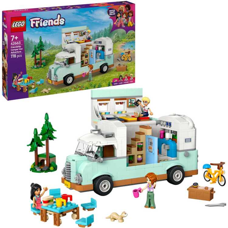 LEGO Friends - Camperavontuur met vrienden constructiespeelgoed 42663