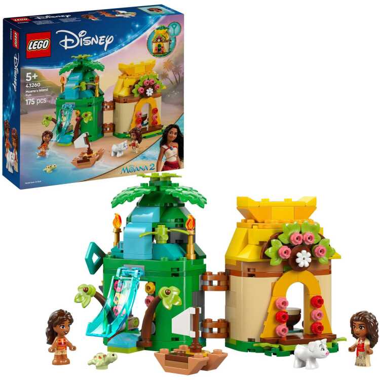 LEGO Disney Princess - Vaiana's speeleiland constructiespeelgoed 43260
