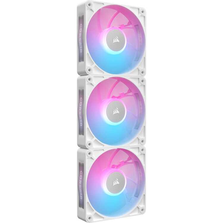 Corsair RX120 MAX RGB case fan 3 stuks, 4-pins PWM fan-connector