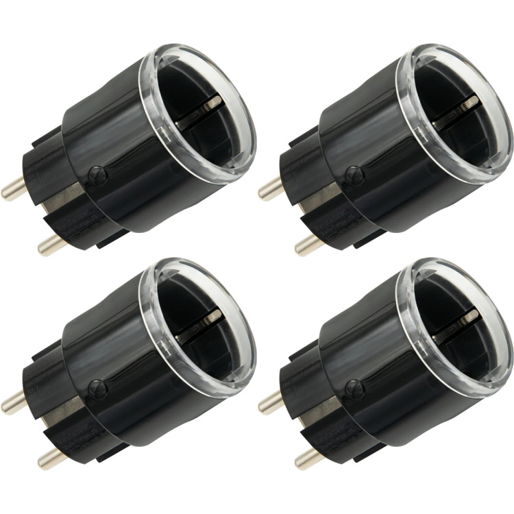 Shelly Plug S Gen3 slimme wifi, 4 stuks stekker Matter, Wifi, Bluetooth