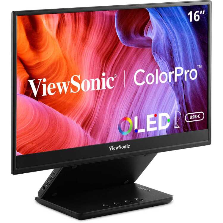 ViewSonic VP16-OLED oled-monitor 1x Micro-HDMI, USB-C, sound
