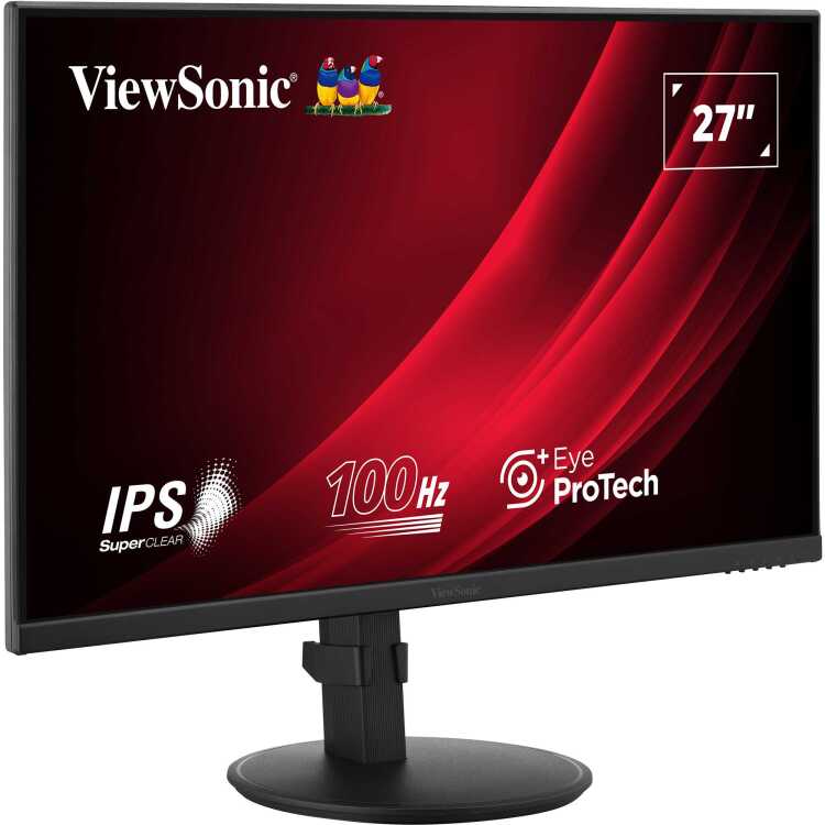 ViewSonic VG2708A-MHD ledmonitor 1x HDMI, 1x DisplayPort, VGA, sound, 100 Hz