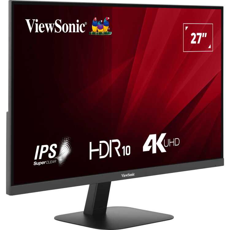 ViewSonic VA2708-4K-HD ledmonitor 2x HDMI, 1x DisplayPort