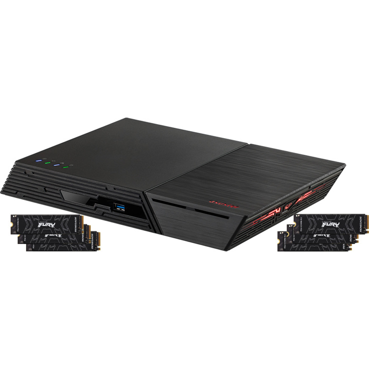 Asustor Flashtor 6 Gen2 + 6x Kingston FURY Renegade 1TB nas