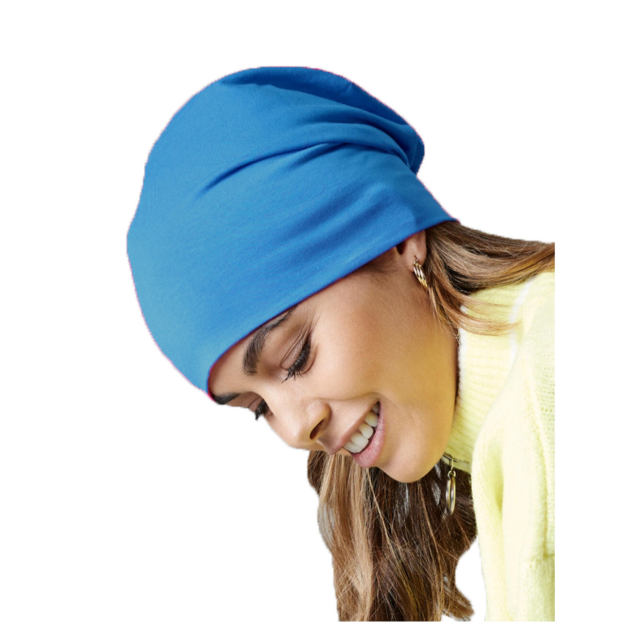 Wintermuts Beanie Hemsedal - blauw - heren/dames - katoen One size -