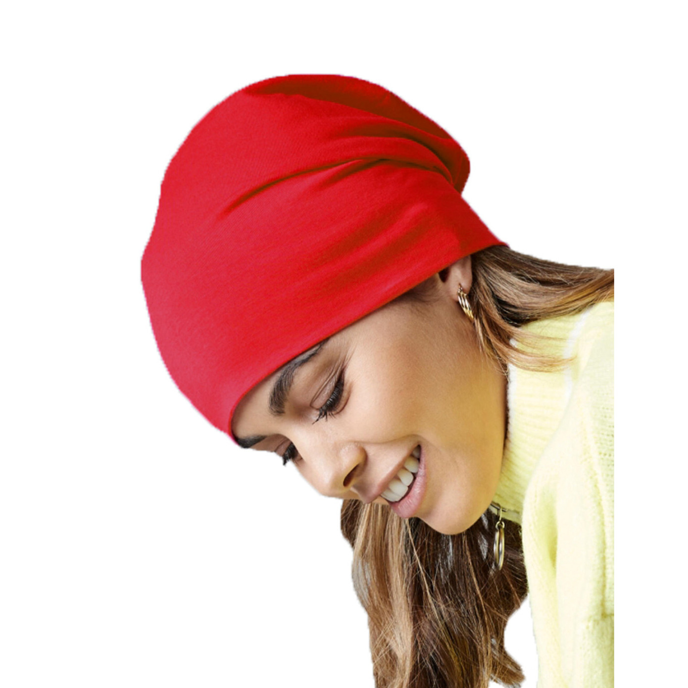 Wintermuts Beanie Hemsedal - rood - heren/dames - katoen One size -