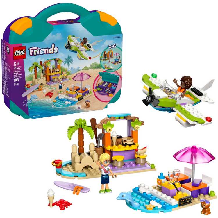 LEGO Friends - Creatieve strandkoffer constructiespeelgoed 42672