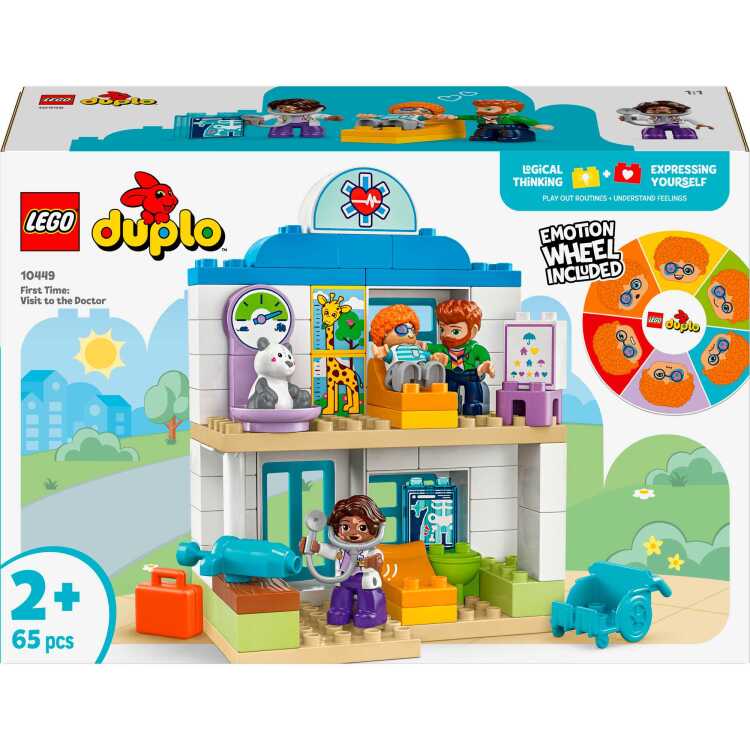 LEGO DUPLO Stad - Voor het eerst naar de dokter constructiespeelgoed 10449