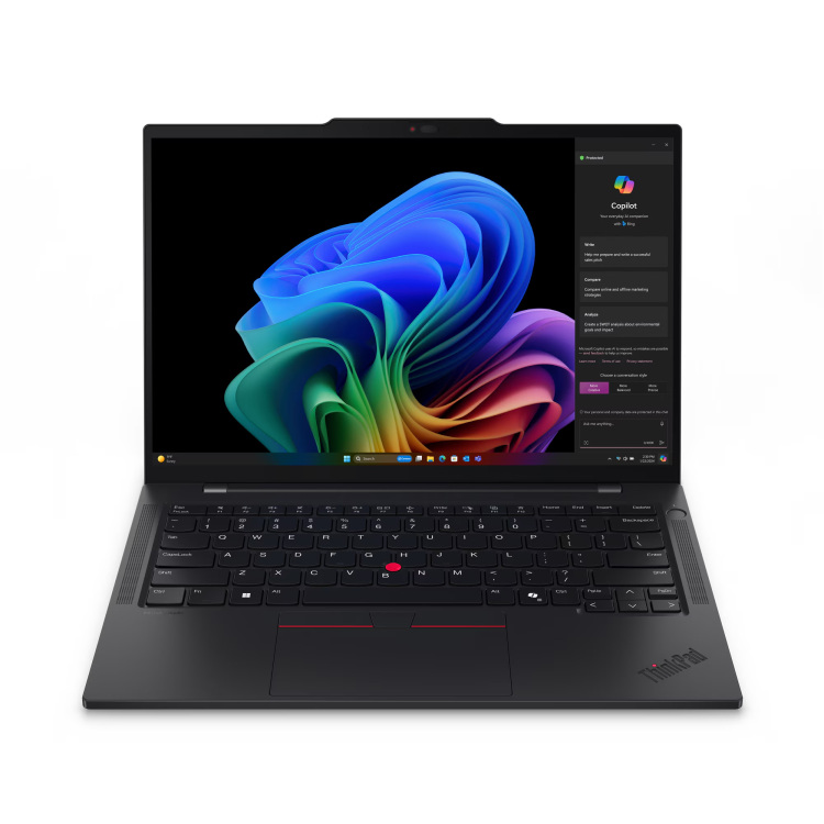 Lenovo ThinkPad T14s Gen 6 Snapdragon X Elite (21N1000RMH) laptop Snapdragon X Elite X1E-78-100 | Qualcomm Adreno | 32GB | 512GB SSD