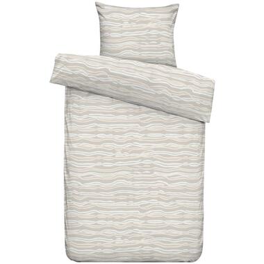 Dekbedovertrek Mae - zand/beige - 140x200/220 cm - Leen Bakker