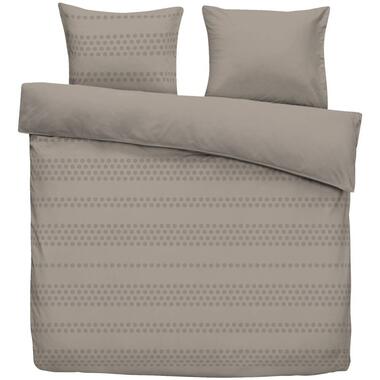 Dekbedovertrek Maysa - beige - 200x220 cm - Leen Bakker