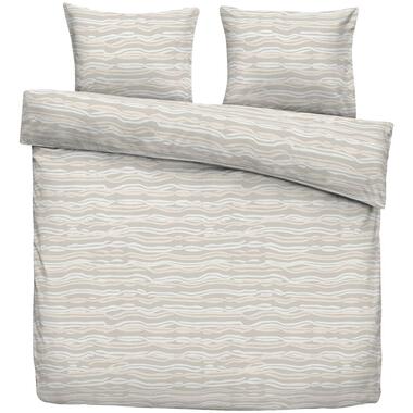 Dekbedovertrek Mae - zand/beige - 200x200/220 cm - Leen Bakker