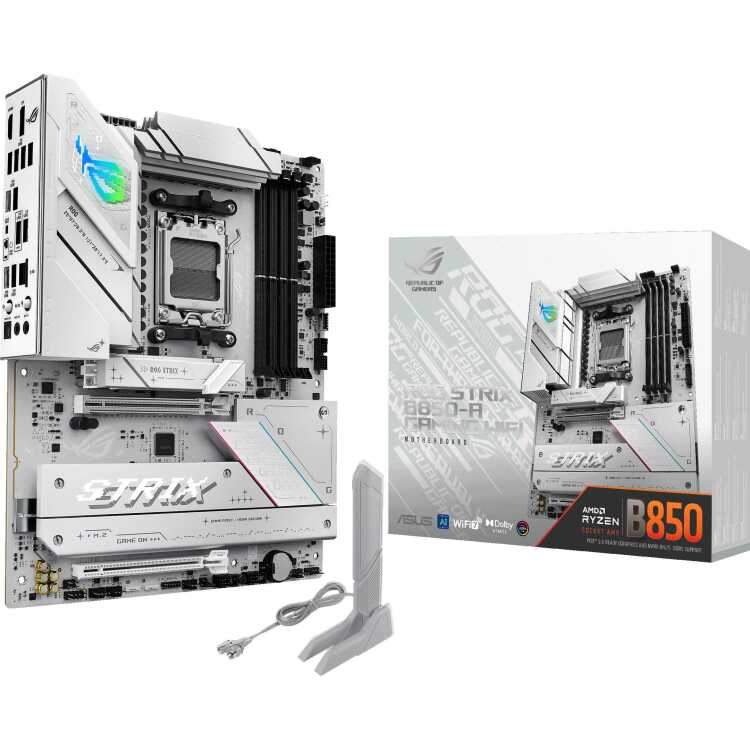 ASUS ROG STRIX B850-A GAMING WIFI moederbord 2.5Gb-LAN, WLAN, BT, Sound, ATX