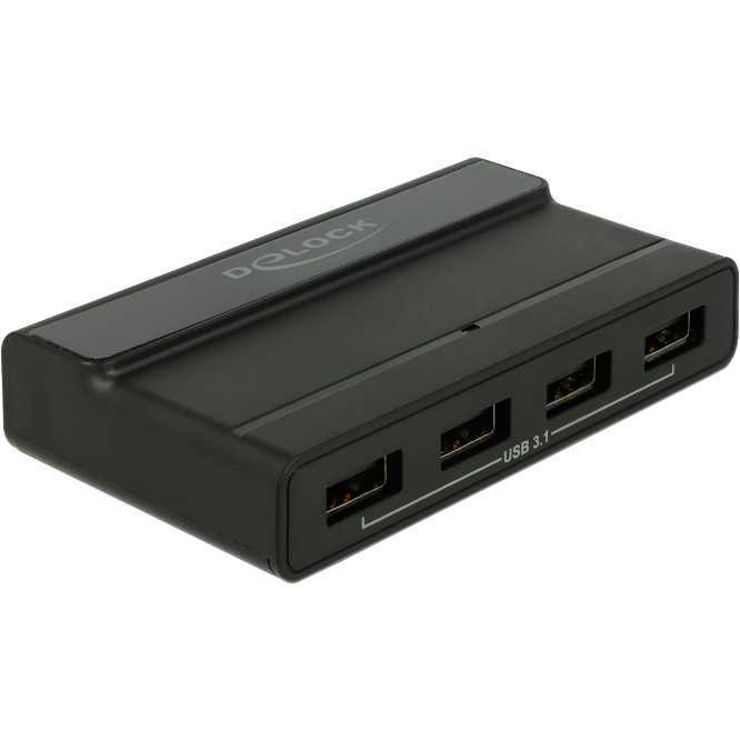DeLOCK Delock Externer USB 3.1 4 PortHub 10Gbps usb-hub