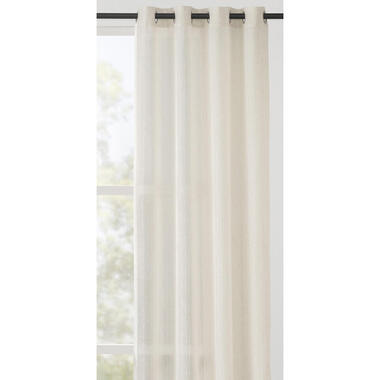Gordijn Lilly beige 140x280 cm - Leen Bakker