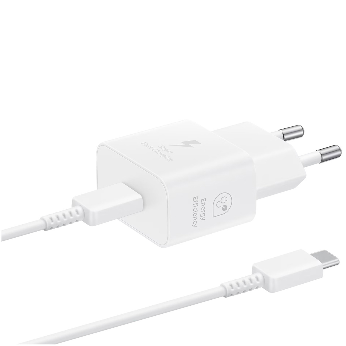 Samsung 25W Power Adapter Oplader Wit