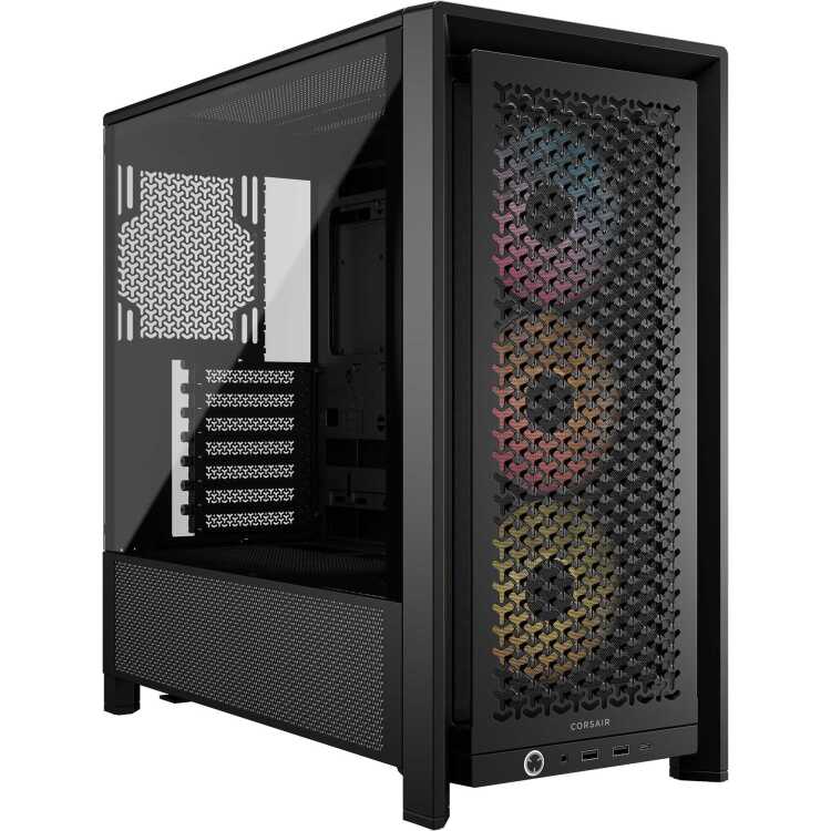 Corsair CORSAIR FRAME 4000D RS ARGB Black tower behuizing