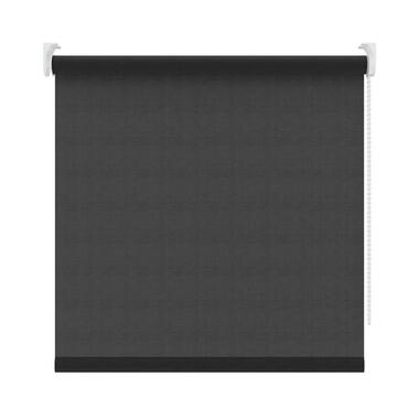 Rolgordijn lichtdoorlatend - zwart - 60x250 cm - Leen Bakker