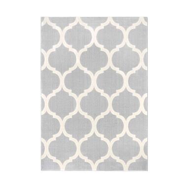 Binnen/buitenvloerkleed Savona - taupe - 120x170 cm - Leen Bakker