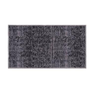 Mat Universal Velvet - antraciet - 67x120 cm - Leen Bakker