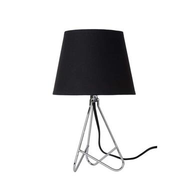 Lucide tafellamp Gitta - chroom - Ø17 cm - Leen Bakker