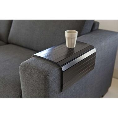 WOOOD Dienblad Butler - zwart - 36x45 cm - Leen Bakker