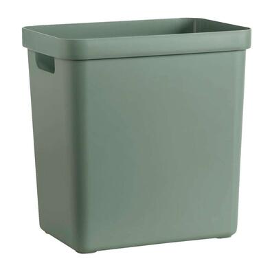 Sigma home box 25 liter - donkergroen - 36,3x25x35 cm - Leen Bakker