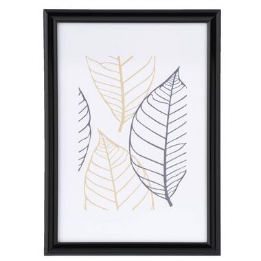 Fotolijst - zwart - 10x15 cm - Leen Bakker