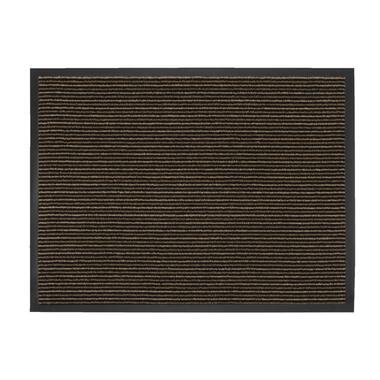 Deurmat Diva - bruin - 60x80 cm - Leen Bakker