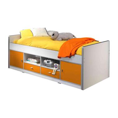 Vipack kajuitbed Bonny - oranje - 78,5x97,5x207 cm - Leen Bakker